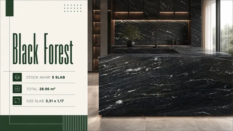 Desain material Black Forest