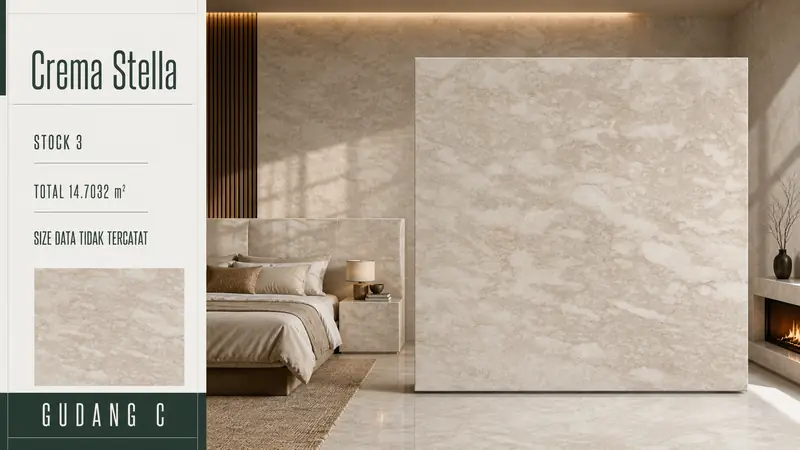 Desain material Crema Stella