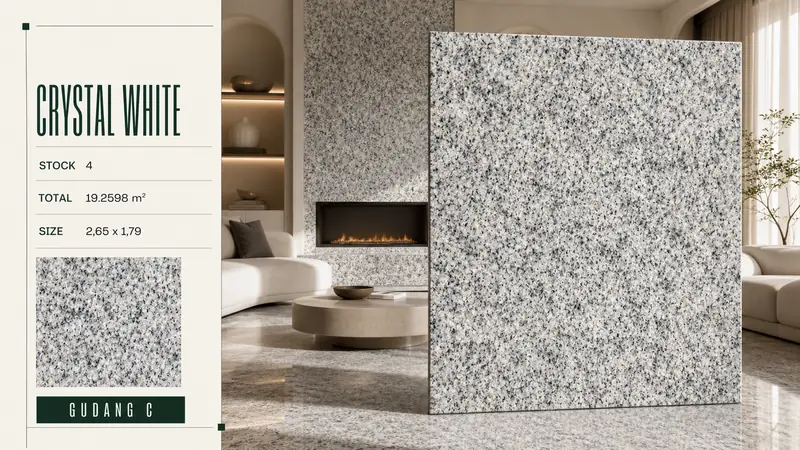 Desain material Crystal White